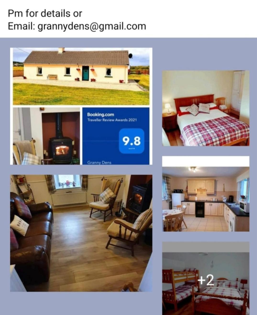 Granny Dens Villa Donegal Town Exterior foto